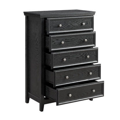 Viva Elite Elegant Fiberboard 5-Drawer Vanity Collection - The Future of Stylish Functionality