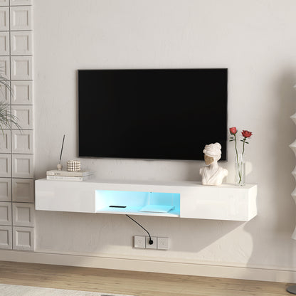 Viva Lumen Collection: The Lumen Halo Floating TV Stand