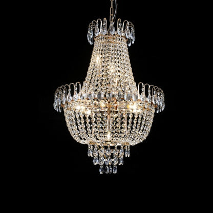 Golden Crystal Chandelier – The Ultimate Statement of Luxury for Your Home