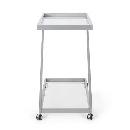Viva Elixir Two-Tier Black Bar Cart