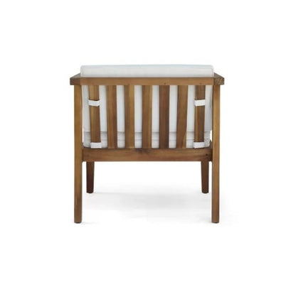 Beige 4-Seater Acacia Outdoor Chat Set | Viva Verona
