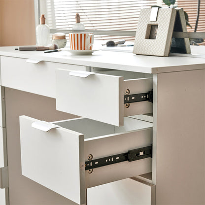 Viva Elite Modern Professional Vanity Set with 3-Mode LED Mirror - The Future of Executive Beauty