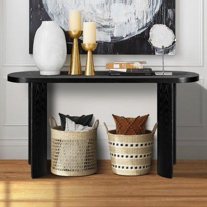 Viva Signature Hallway Series: The 60-Inch Curved-Leg Entryway Table
