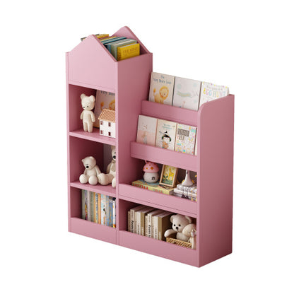 Viva Juni Collection: Viva Juni Leaning Wooden Storybook Shelf
