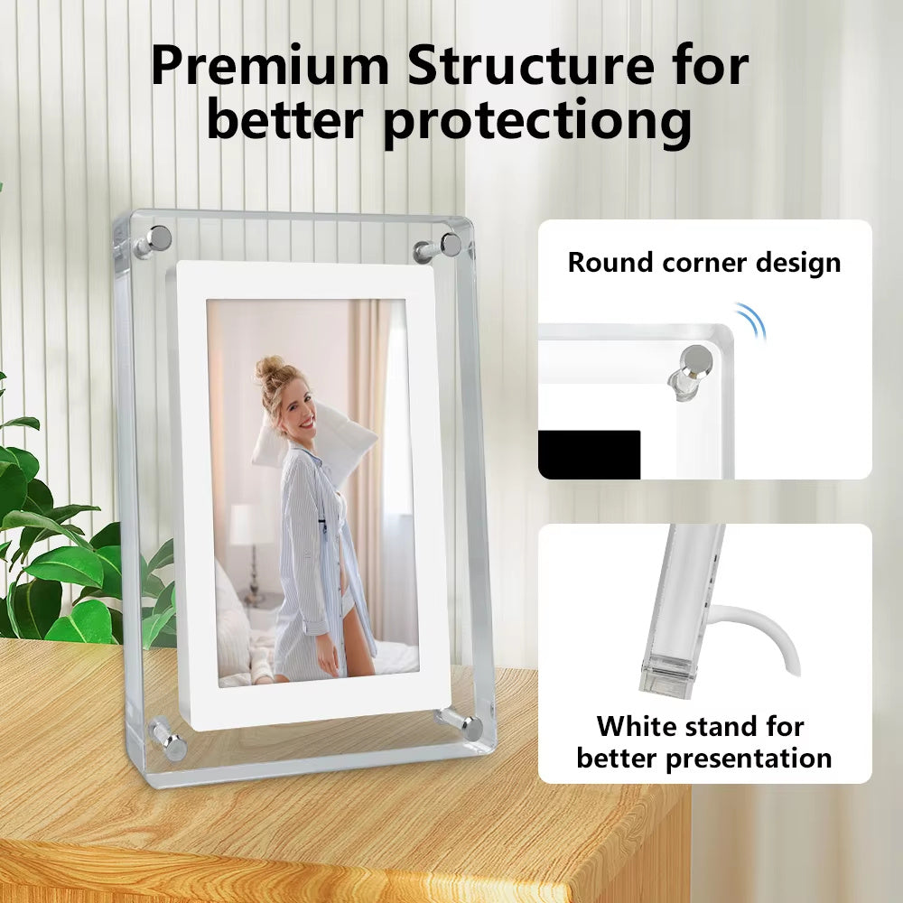 Viva Lumière Crystal Digital Photo Frame