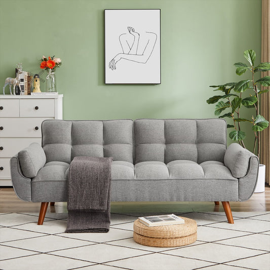 The Viva 2064 Grey Sofa – Modern Grace for Smart Urban Living