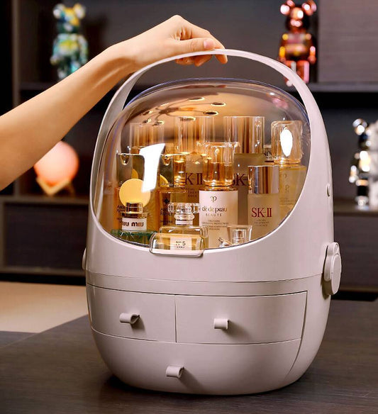 Viva Bellezza Collection: Viva Bellezza CrystalGuard Waterproof Cosmetic Organizer
