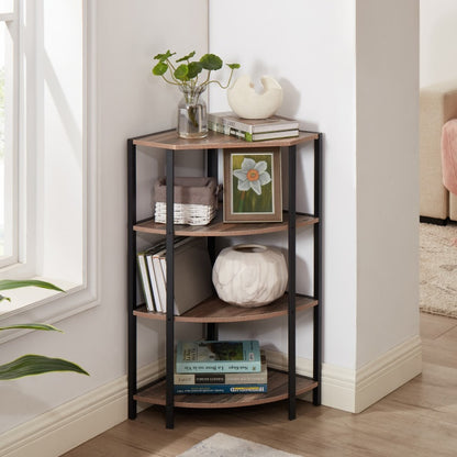 Viva Essentials: 4-Tier Corner Shelf for Smart and Stylish Living