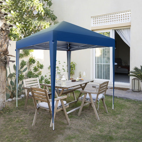 Viva Horizon Blue Non-Enclosed Folding Shed