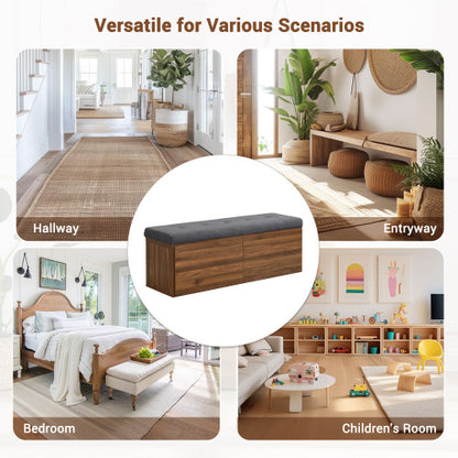Viva Haven™ 49-Inch Storage Footstool – The Art of Hidden Comfort