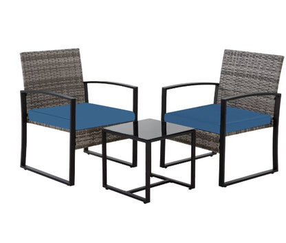 Luxury Grey Rattan Sofa | Elegant Outdoor & Indoor Seating