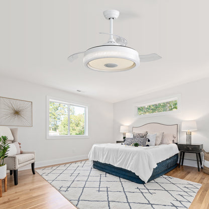 Plastic Remote Control Ceiling Fan
