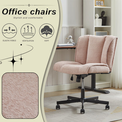 Pink Adjustable Swivel Desk & Vanity Chair | Viva Élan