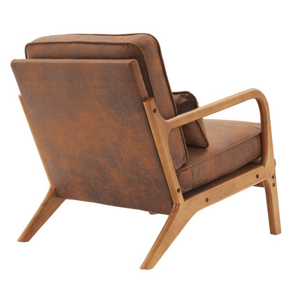 Viva Solène Armrest Orange Lounge Chair
