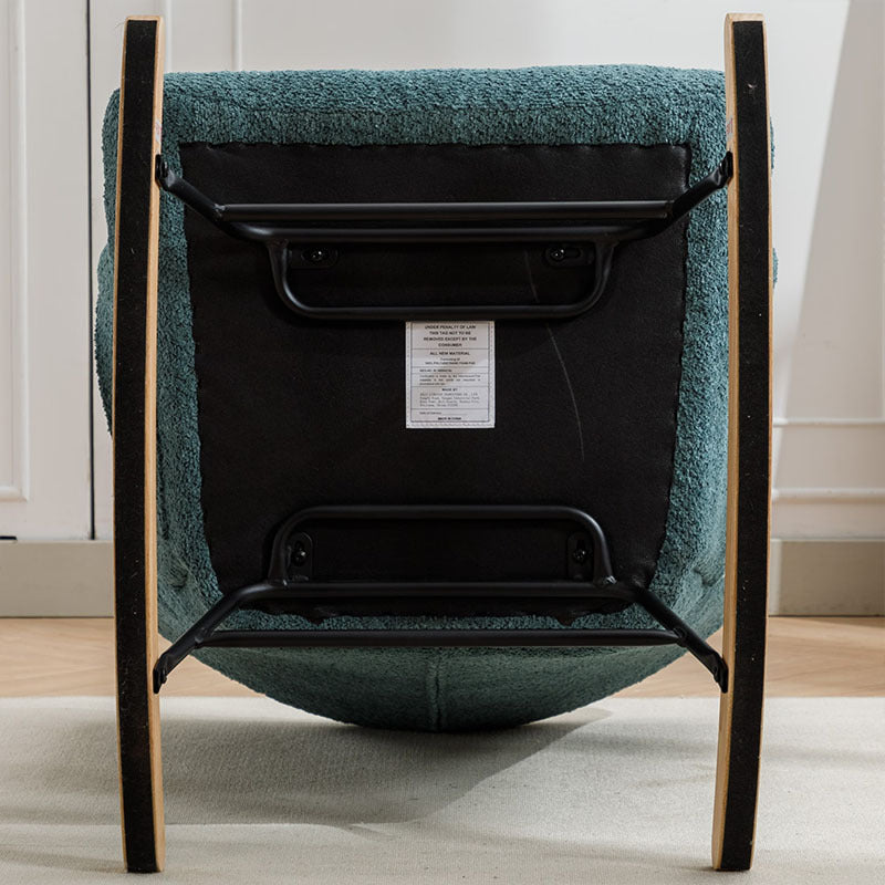 Viva Kaleido Mid-Century Modern Patchwork Accent Chair