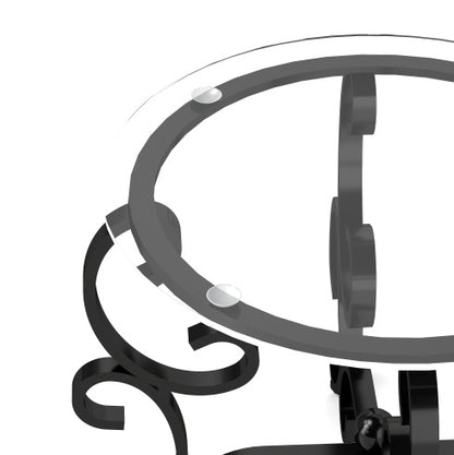 Viva Lume 3-Piece Glass Coffee Table Set – A Modern Reflection of Urban Grace