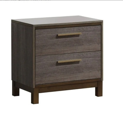 Viva Elite Contemporary Two-Tone Nightstand - The Future of Sophisticated Contrast
