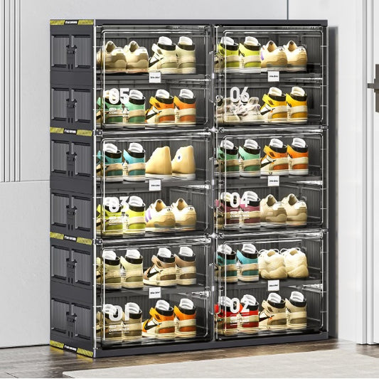 The Viva Stack 6-Layer Shoe Cabinet – Structure for the Modern Sole Collector