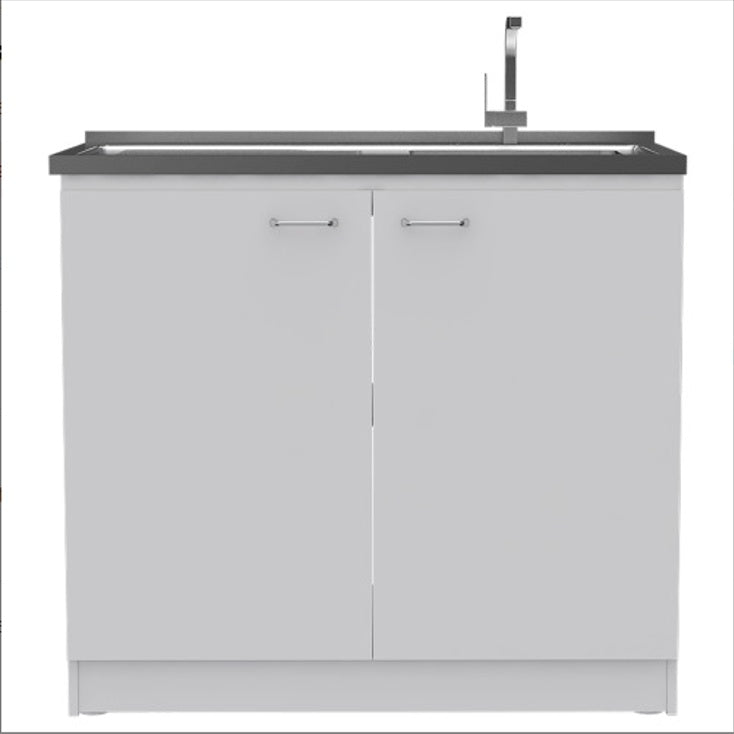 Viva Atelier Selene 2-Door Utility Sink & Cabinet