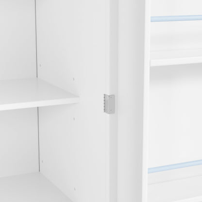 Viva Smart Living Collection: 77" Farmhouse Kitchen Storage Cabinet