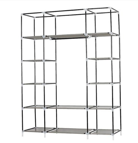 The Viva 5-Layer Canvas Wardrobe – Lightweight Storage with Sophisticated Structure
