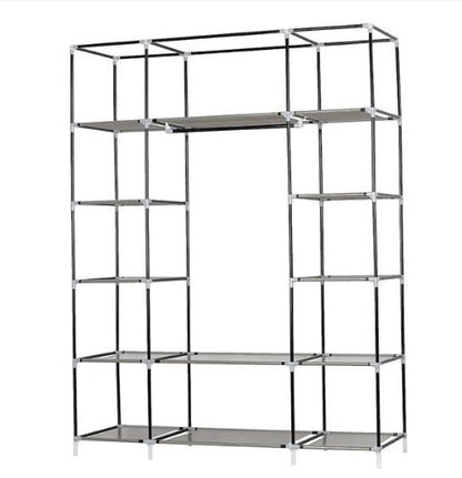 The Viva 5-Layer Canvas Wardrobe – Lightweight Storage with Sophisticated Structure