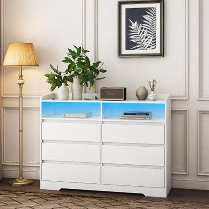 Viva Elite 6-Drawer LED Vanity Collection - The Future of Illuminated Beauty