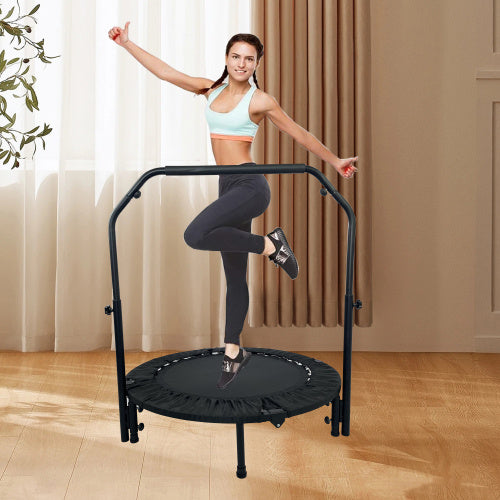 Viva Essentials: 40-Inch Mini Sports Trampoline – Jumpstart Your Smart Fitness Journey