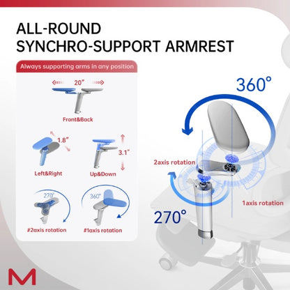 Viva Ergonomique Collection: The Équilibre High-Back Ergonomic Mesh Office Chair