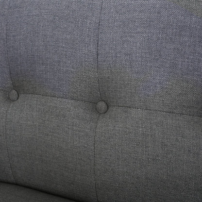 Viva Aria Waffle-Tufted Loveseat