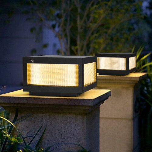 Solar Wall Light with Dimmable LED (2-Pack) | Smart Outdoor Lighting for a Luxurious Lifestyle