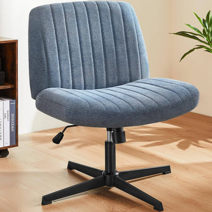 Viva Oslo Armless Swivel Cross-Leg Chair