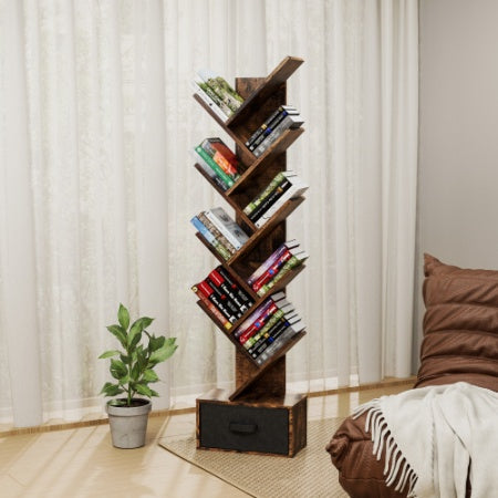 Viva Smart Living Collection: 9-Tier Tree Bookshelf