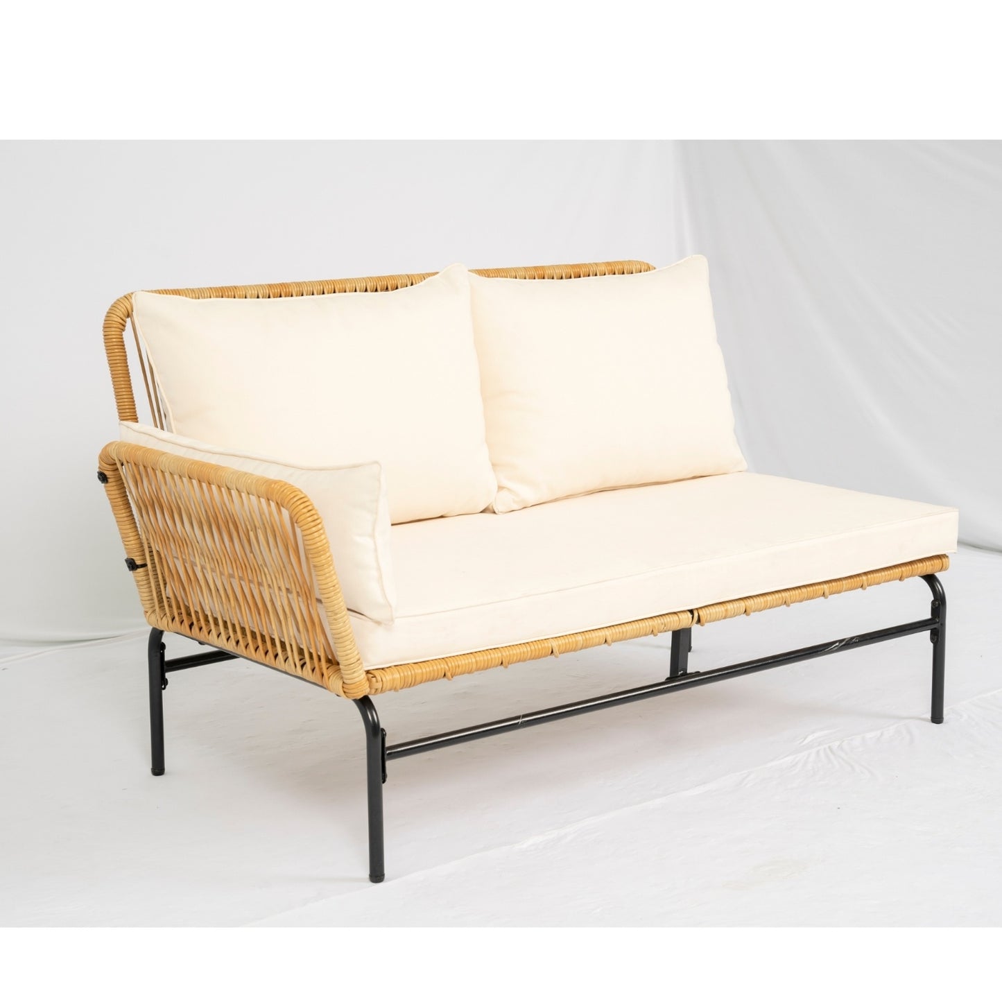 Premium 3-Piece Outdoor Patio Wicker Furniture Set – Stylish & Comfortable Seating for Your Outdoor Oasis