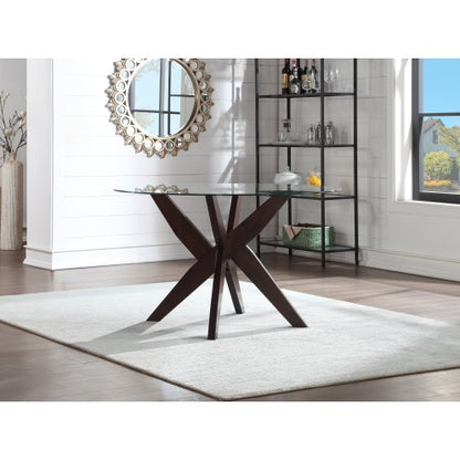Viva Amalie Collection: Dark Brown Dining Table