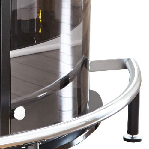 Ariana Noir Demilune Bar Server – Viva Luxe Collection