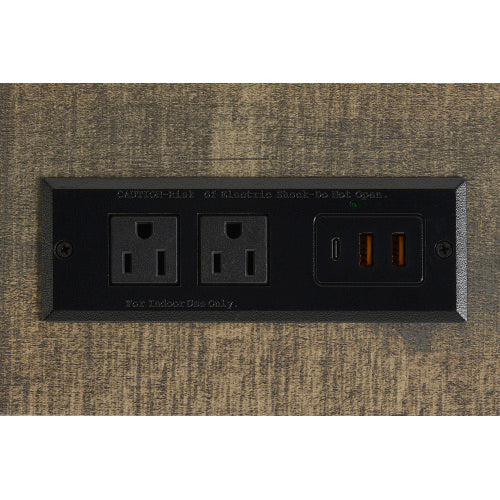 Viva Barista Collection: Bar Table Set with Power Socket