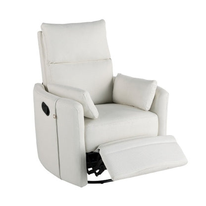 Manual Swivel Rocker Recliner – Beige or Dark Gray | Viva
