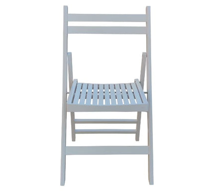 Viva Solara Slatted Wood Folding Event Chairs