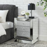 Elegant Mirror Three-Drawer Cabinet - Luxurious Storage for Every Space