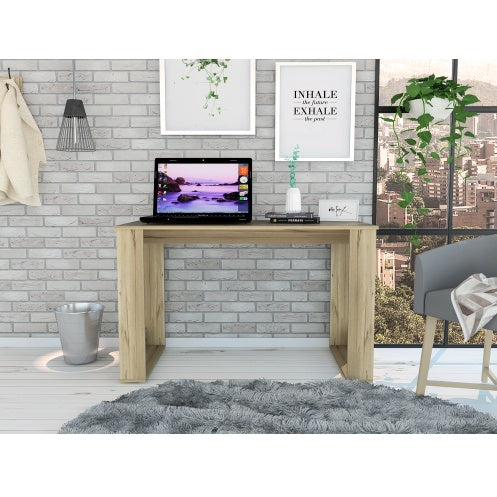 Viva Atelier Lacey Smokey Oak Rectangle Computer Desk