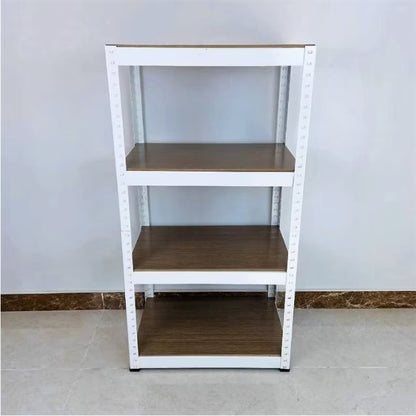 4-Tier Adjustable White Steel Storage Rack | Viva