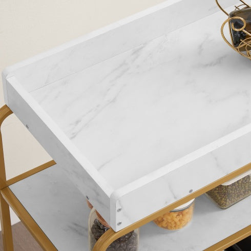 The Viva 6-Tier Bar Cart – Where Sophisticated Entertaining Begins