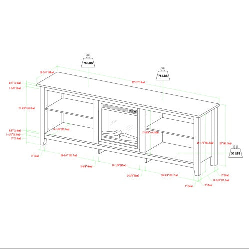 Viva Elite Luminara Fireplace TV Console – The Future of Ambient Entertainment
