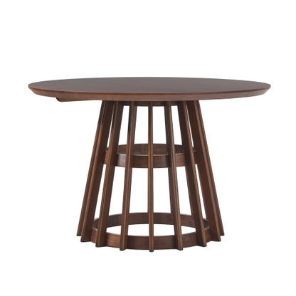 Viva Vespero 48″ Round Solid Wood Dining Table