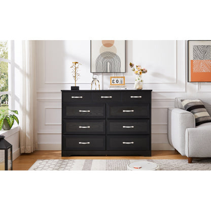 Viva Elite Smart 9-Drawer Console with Sliding Barn Door - The Future of Urban Elegance