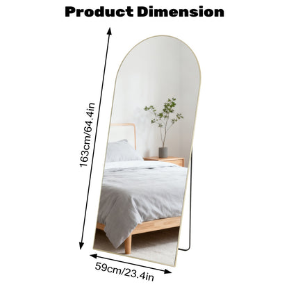 full length floor mirror black & gold 19 21 24 for bedrooms view 2