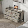 Viva Atelier Elara 6-Drawer Solid Wood Dresser