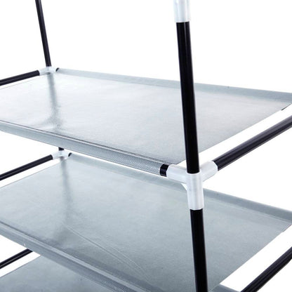 Viva Siena 9-Compartment Fabric Shoe Rack