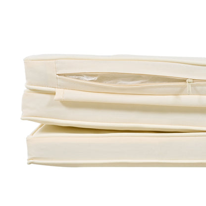 Patio Daybed Outdoor Daybed Outdoor Rattan Sun Lounger With Shelter Roof With Adjustable Backrest, S